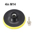 thumbnail image 1 of 3-7 Inch Self-Adhesive Backing Pad Polishing Plate with 10/14Mm Thread Adapter, 1 of 9