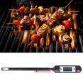 thumbnail image 3 of LIYJTK Meat Thermometer Digital, Waterproof Read Thermometer for Cooking Kitchen Food Candy with Super Long Probe for Grill BBQ Steak Smoker Oil Milk - Black, 3 of 9