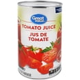 thumbnail image 1 of Great Value Jus de Tomate 540ML, 1 of 4