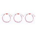 thumbnail image 4 of mmirethe Tressé Bracelet Fil Ciré Imperméable Bracelets Dressing Décor Type 5 3Set, 4 of 6