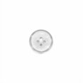 thumbnail image 2 of LA VOGUE 4-Hole bouton, blanc, 19 mm (0.75 in), 2 of 2