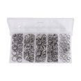 thumbnail image 2 of 200pcs Haute Résistance en Acier Inoxydable Fendus Anneaux Lourds pour Plusieurs Accessoires de Pêche, 2 of 8