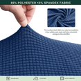 thumbnail image 3 of CHUN YI Housse de Coussin 1 Pce Spandex Extensible Texturé Boîte à Carreaux Housse de Siège, 3 of 6