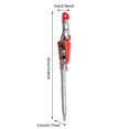 thumbnail image 3 of Hearth & Gear Support de Canne à Pêche en Acier Inoxydable Ajustable avec Mécanisme à Ressort Automatique Comprend Deux Ressorts et Deux Côtés 1 Pce Hameçons à Chute Démontants Véritables Montages Montages pour Poids de Dérive de Surf Glace, 3 of 7