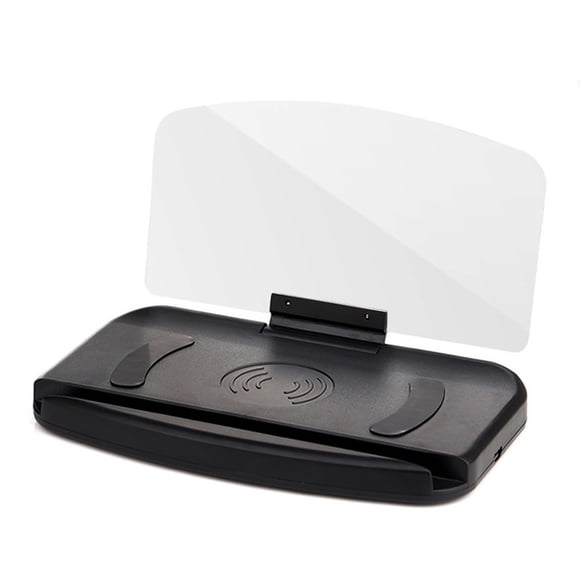 Chargeur Sans Fil HUD Affichage Tête Haute Support de Téléphone Mobile Navigation GPS Projecteur de Vitesse pour Voiture Voiture