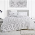thumbnail image 1 of JML King Comforter Set 7 pièces, lit douillet pincé à l'aiguille en microfibre dans un sac, 1 of 5