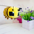 thumbnail image 4 of QUETO Minecraft Yellow Bee Game Peripheral Plush Toy Doll Cadeau pour enfant, Bee Plush 7.9-in Character Dolls, Doux, Cadeau de collection pour les fans de 3 ans et plus, 1 paquet, 4 of 5