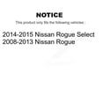 thumbnail image 2 of TOR Front Outer Steering Tie Rod End Kit for Car Nissan Rogue Select KTR-103845, 2 of 2