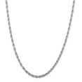 thumbnail image 1 of Sterling Silver 3.8mm Loose Rope Chain (Weight: 10.22 Grams, Length: 16 Inches), 1 of 4