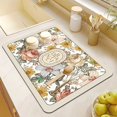 thumbnail image 1 of MesaSe Coffee Mat Hide Stain Rubber Backed Absorbent Coffee Maker Mat for Countertops Coffee Bar Mat Decor Spill Mat Rubber Dish Drying Mat for Kitchen Counter, 1 of 9