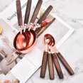 thumbnail image 4 of tredstone 8piece Kitchen Gadgets And Accessories - Essential Multi-functional Measuring Cups And Spoons Set Kitchen And Home Items as shown Set of 8 with flat h 1Set, 4 of 6