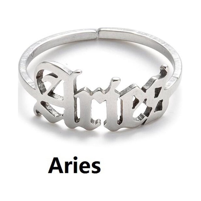 Iumwxz Twelve English Letter Opening Stainless Steel