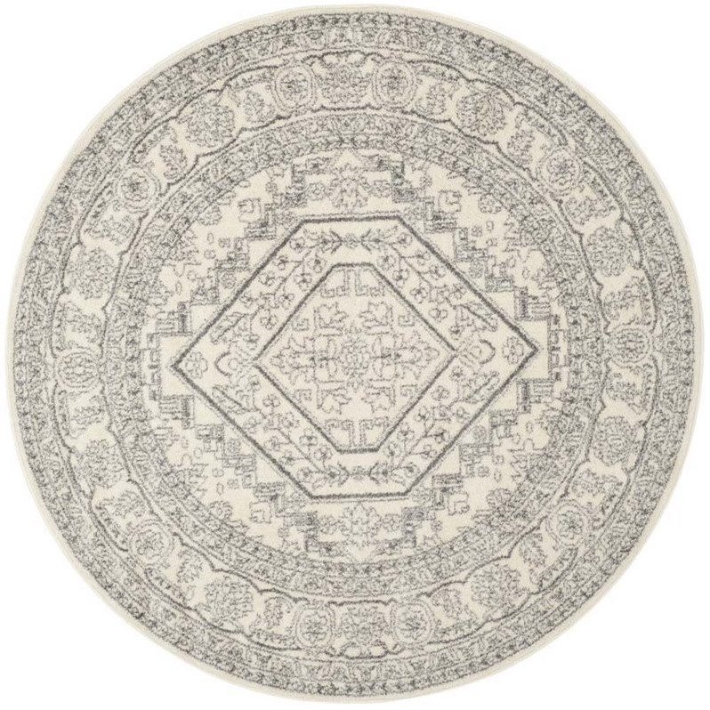 Safavieh Adirondack Ivory Area Rug - Round 6'