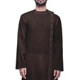 thumbnail image 4 of Atasi Kurta-Chemise pour Homme en Coton Flex, Uni, Col Rond, Tenue Festive de Designer, 4 of 7