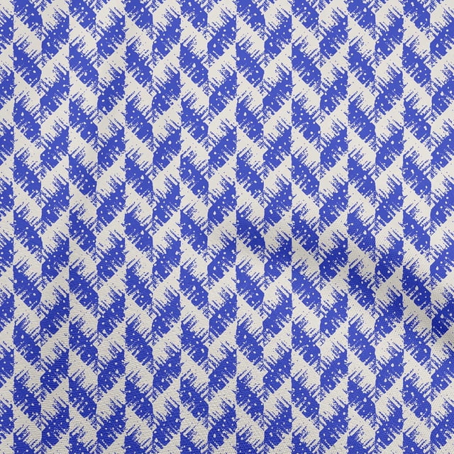 oneOone Cotton Poplin Twill Medium Blue Fabric Texture Craft Projects Decor Fabric Printed By The Yard 56 Inch Wide