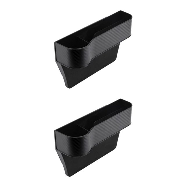 mmirethe Gap Filler Organizer High Performance with Cup Holder Black Left 2Set