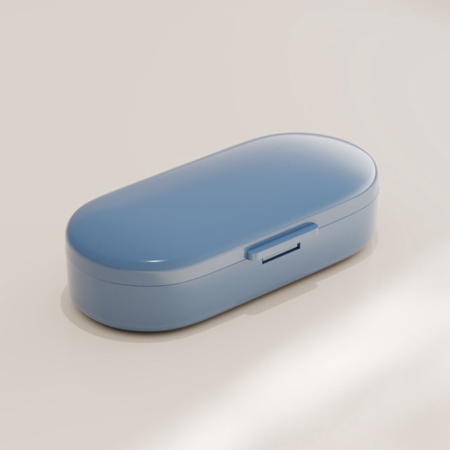 Portable Box Mini Box Light-proof Tablet Storage Box Mini Small Portable Compartment Packaging Box