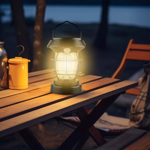 EGNMCR Solar Body Sensor Light Camping Tent Outdoor Long Life Camping Lighting Portable Lantern Camping lights