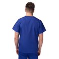 thumbnail image 2 of Sivvan Unisex V-Neck 3 Pocket Scrub Top (Available in 15 Colors), 2 of 7