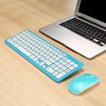 thumbnail image 4 of Wireless Mouse and Keyboard Set Ergonomic Design USB Receiver for PC Laptop Computer with Comfortable Tapping Feel, 4 of 7