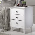 thumbnail image 4 of Pemberly Row 3 Drawer Nightstand in White, 4 of 4