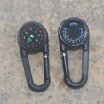 thumbnail image 3 of Youkk Multifunctional Hiking Carabiner Lightweight For Outdoor Adventures Durable And Functional Aluminum black 1Set, 3 of 6