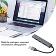 thumbnail image 3 of jesticaly USB Hub Memory Card 5 Ports Travel Docking Station Aluminum Alloy 5Gbsp Adapter Notebook Office Study Splitter Dock, 3 of 6
