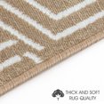 thumbnail image 3 of Plaza Collection Contemporary, Cozy, Vibrant and Soft Stair Tread Mats & Rugs, 9'' x 28'', 3 of 5