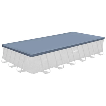 Funsicle 24’ Durable Rectangular Pool Cover for Oasis and Activity Pools
