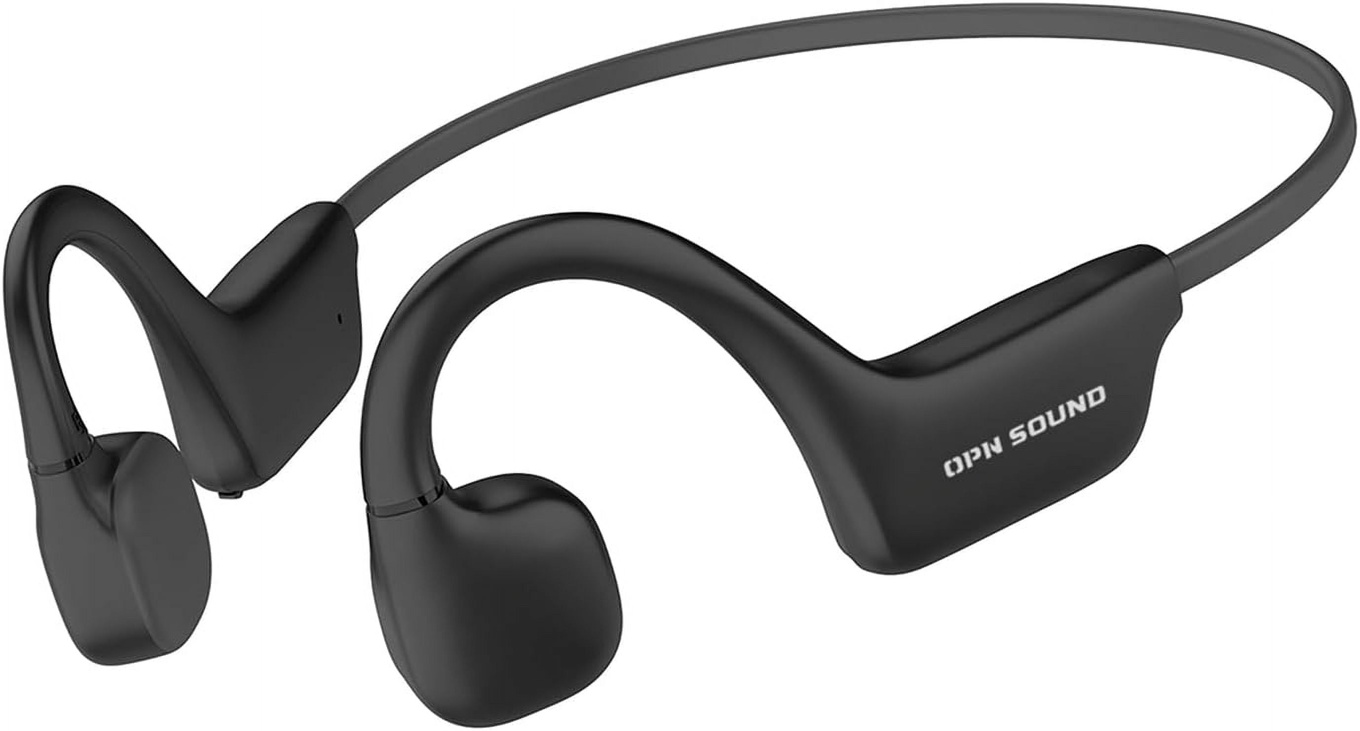 Osso Bluetooth Bone-Conduction Headphones with Microphone, Black