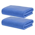 thumbnail image 2 of ZZkhGO 2 PC Superfine Fiber Towels, Fast Drying Absorbent Bath Shower Set, Soft Gym Beach Travel Towel, 2 of 5