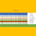 thumbnail image 3 of WEAIXIMIUNG Pantalon Noir Homme Coupe Ajustée Fuselé Hommes Automne et Hiver Mode High Street Loisirs Ample Sports Plein Air Course Chandail Pantalon Pantalon Pantalon, 3 of 4