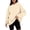 Beige, variant on LUOGENLI Womens Oversized Sweatshirts Pullover Hoodies Short Velvet Oversized Hoodies Hooded Sweatshirts Comfy Casual Pullover Loose Fall Winter Clothes Womens Hoodies Pullover Plus Size Pink Size S