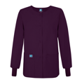 thumbnail image 2 of Adar Universal Women's Scrub Set - Warm-Up Scrub Jacket and Elastic Pull-On Pants, 2 of 5
