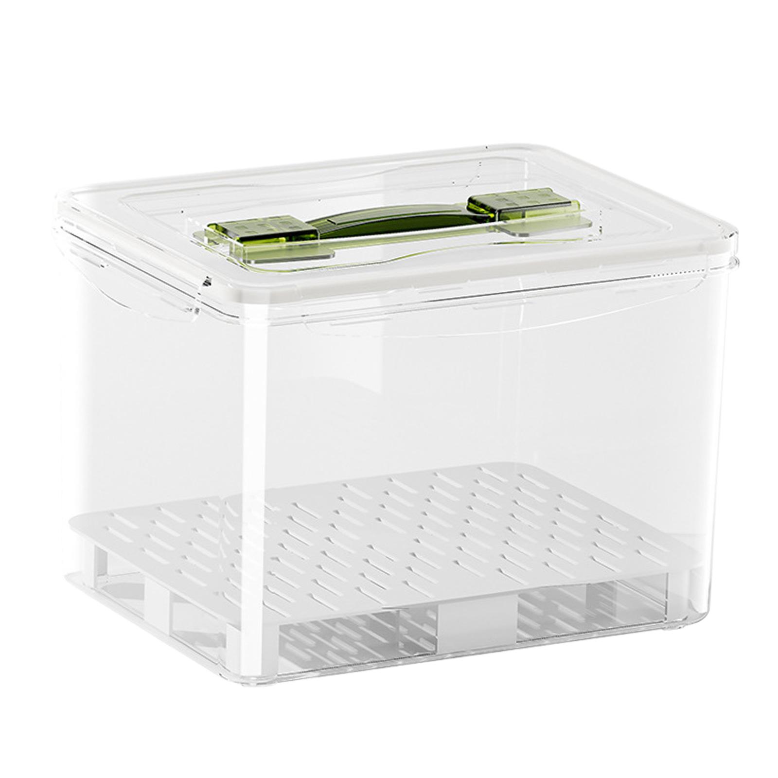 yuksok Kimchi Container 10.5 L Food Storage Box for Pantry Household Storing Kimchi
