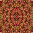 thumbnail image 1 of Ahgly Company Machine Washable Indoor Square Transitional Tomato Red Area Rugs, 4' Square, 1 of 7