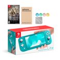 thumbnail image 1 of Nintendo Switch Lite Turquoise with Octopath Traveler and Mytrix Accessories NS Game Disc Bundle Best Holiday Gift, 1 of 5