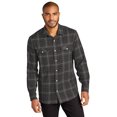 thumbnail image 1 of Port Authority Long Sleeve Ombre Plaid Shirt W672, 1 of 1