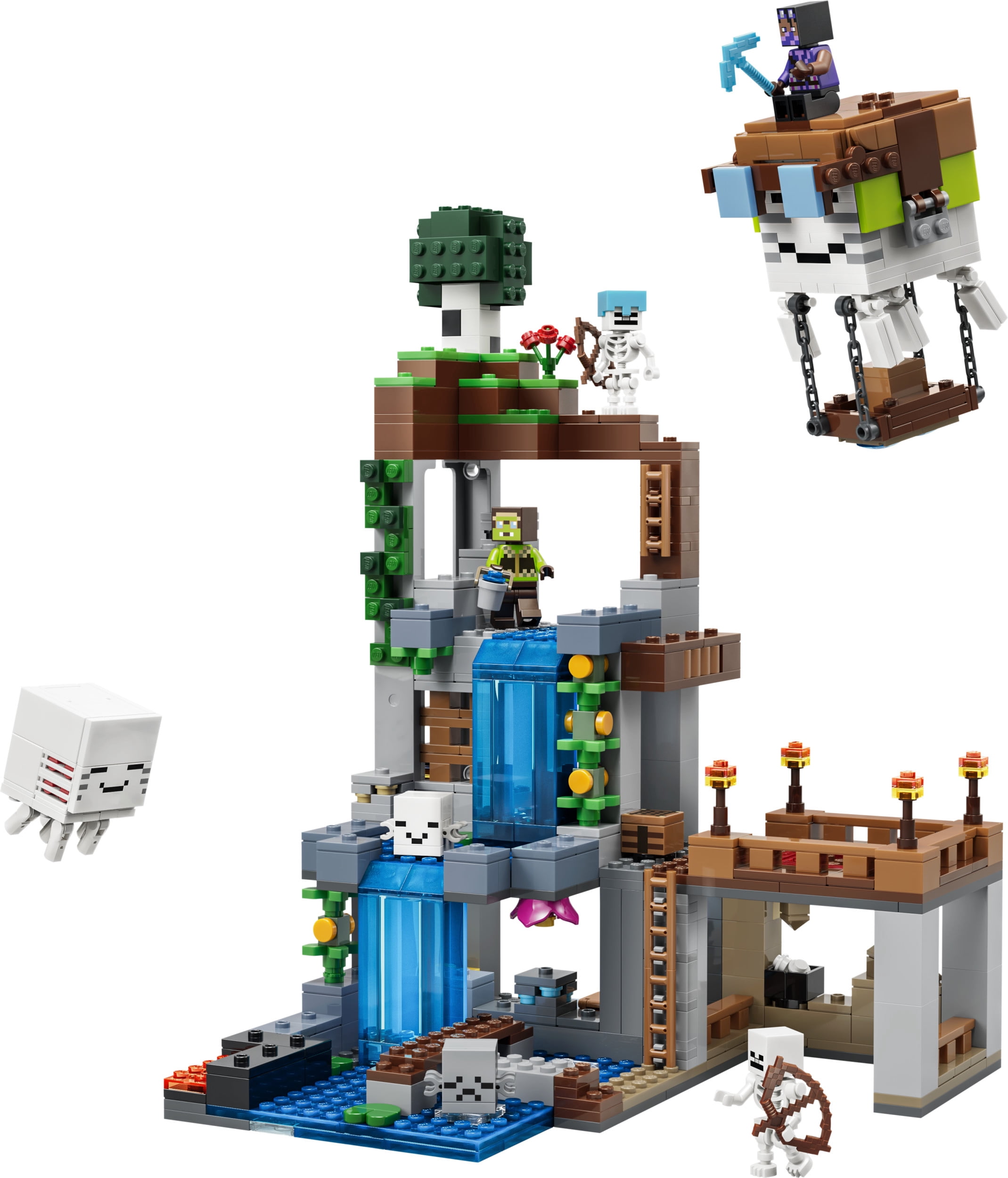 LEGO Minecraft La station des Ghasts, Jeu de rôle inspiré du jeu vidéo 21597