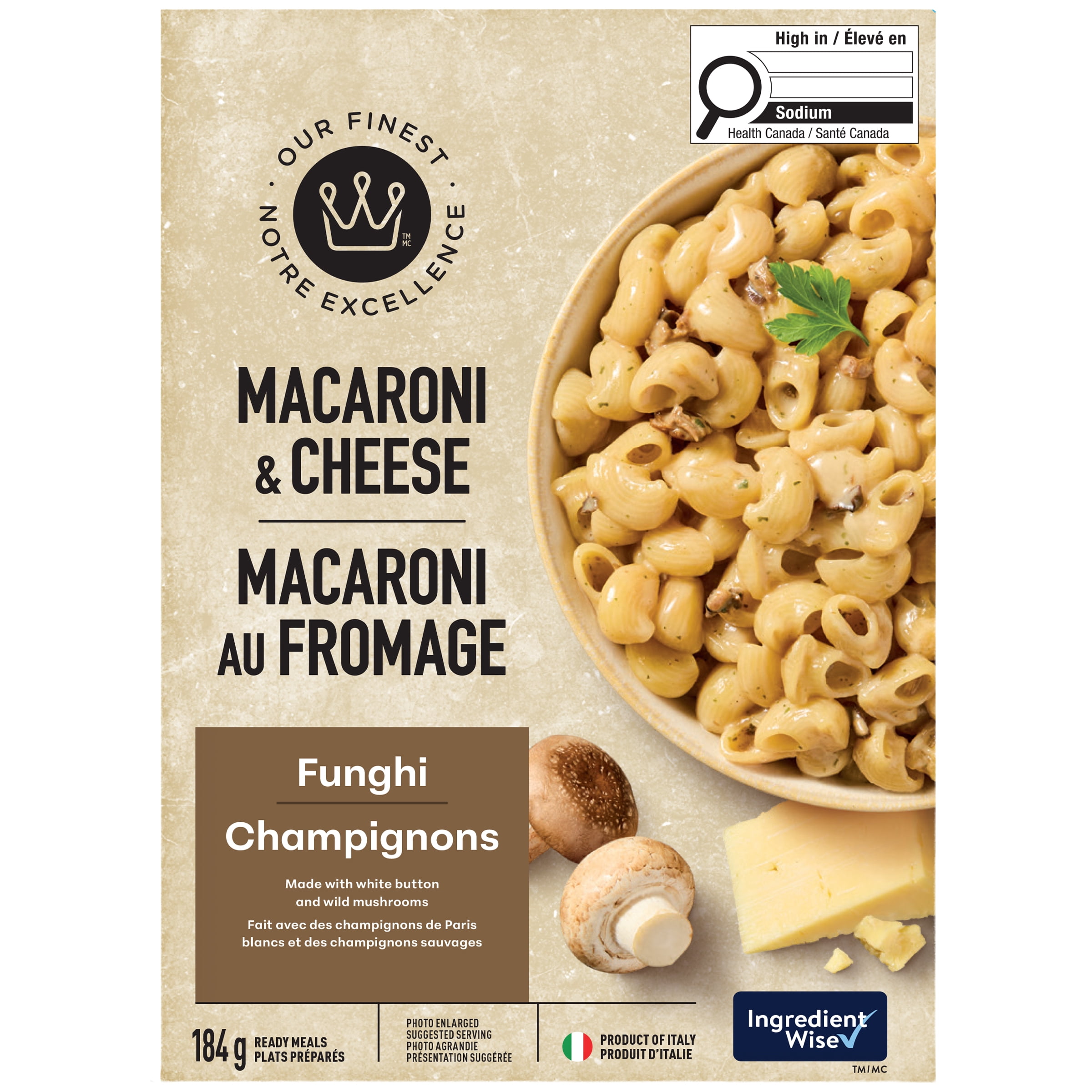 Our Finest Funghi Macaroni & Cheese