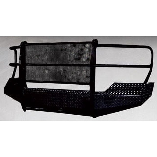 TrailFX Bumper FX3009 TFX Full Replacement Bumpers; One Piece Design; Direct Fit; Use Original/Factory Mounting Hardware; With Grille Guard and Grille Mesh; Without Winch Mount; With OE Light Cutouts