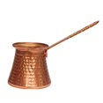 thumbnail image 1 of Coffee Wooden Handle Turk Turkish Coffee Pot 320Ml Coffee Turk Turkish Copper Coffee Maker for Turk Cezve Cafeteria, 1 of 9