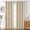 Beige, variant on Polyester Curtain Panel Pair 39x51 Inch Light Filtering Window Treatment for Bedroom Grommet
