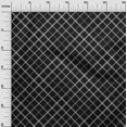 thumbnail image 2 of oneOone Cotton Poplin Fabric Check & Geometric Printed Craft Fabric BTY 42 Inch Wide, 2 of 4