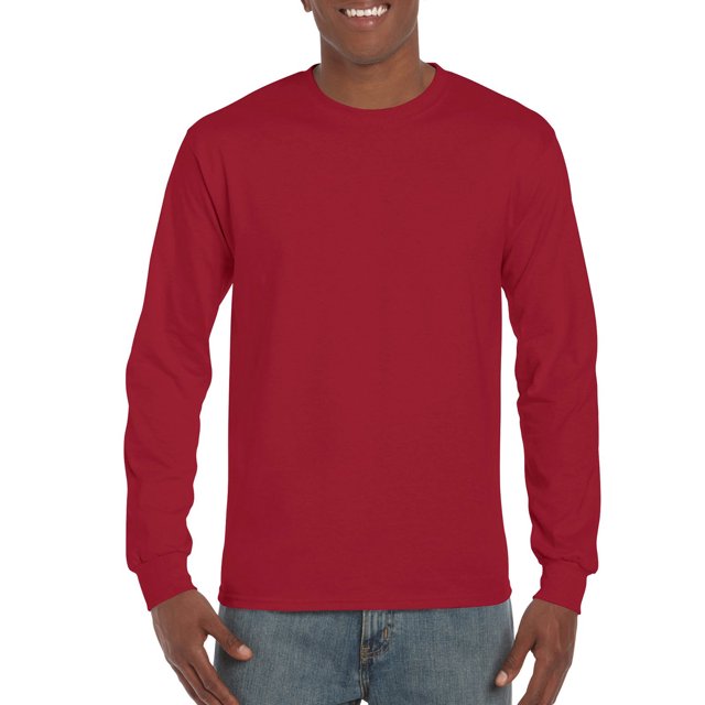 Gildan T-Shirt Classique à Manches Longues en Coton Ultra pour Grands Hommes