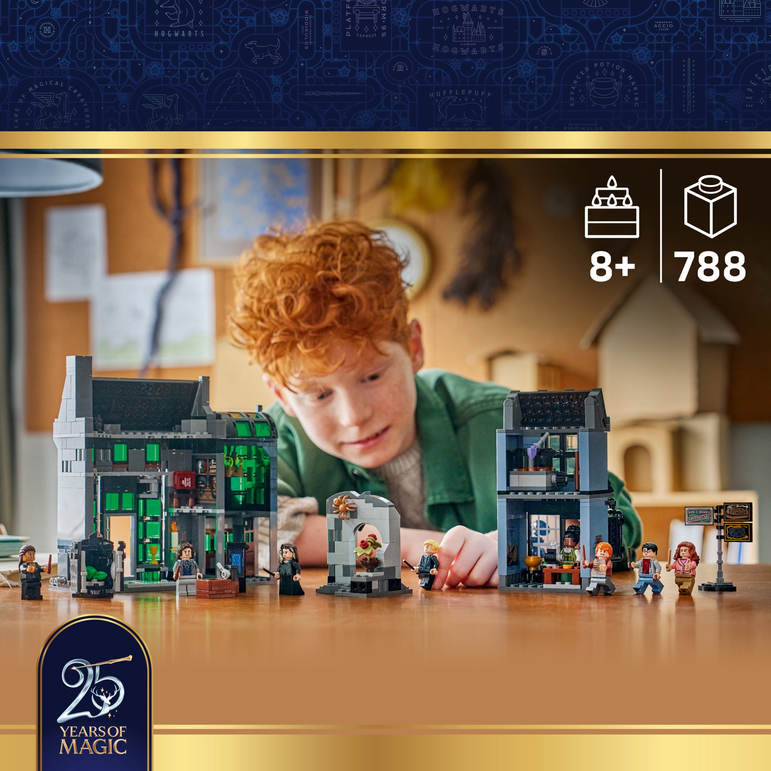 LEGO Harry Potter Les Magasins de Sorcellerie de l’Allée des Embrumes 76471