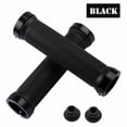 thumbnail image 2 of 2PCS Bike Mountain Bicycle MTB Handlebar Grips Rubber Handle Grips Anti Slip, 2 of 2