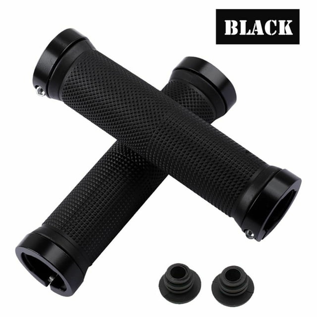 RXIRUCGD 2PCS Bike Mountain Bicycle MTB Handlebar Grips Rubber Handle Grips Slip