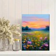 thumbnail image 2 of Qisvanset Bay Bridge Sunset Canvas Print 12x16 Inch Hotel Lobby Decor, 2 of 8