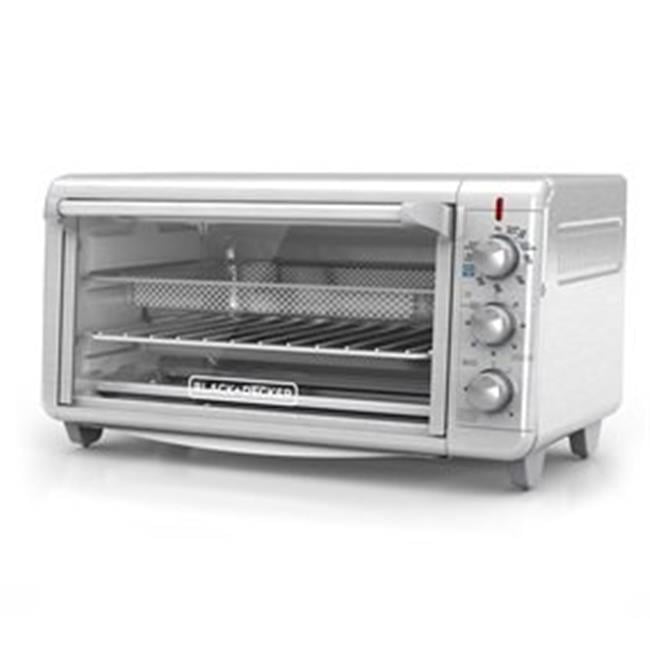 LTL Home Products Spectrum 1500W Extra Wide Crisp N Bake Air Fry Toaster Oven - Silver